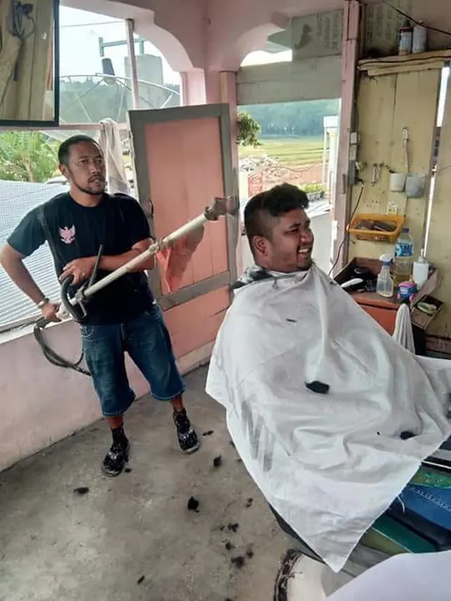 6 Ide Cukur Rambut Paling Kocak dan Antimainstream, Berani Coba?