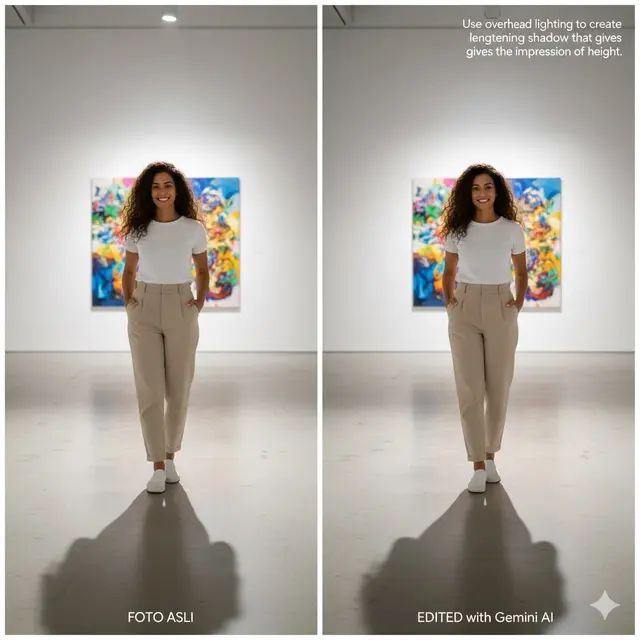 Prompt Kombinasi Full Body dengan Latar Open Space