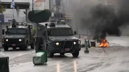 Tentara Israel mengatakan mereka membunuh beberapa militan dalam baku tembak. (AP Photo/Majdi Mohammed)