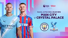 Nonton Live Streaming Manchester City vs Crystal Palace Liga Inggris 2025/26, Tayang di Vidio