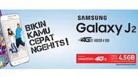 Samsung Galaxy J2 hadir untuk memenuhi hasrat anak muda yang ingin cepat ngehits.