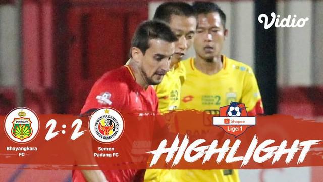 Babak Penyisihan #ShopeeLiga1 yang mempertemukan #BhayangkaraFc vs #SemenPadangFc pada hari Sabtu malam (02/11/2019) dengan skor 2...