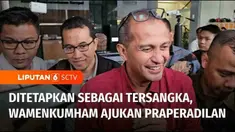 Wakil Menteri Hukum dan HAM, Edward Omar Sharif Hiariej, alias Eddy Hiariej bungkam usai menjalani pemeriksaan oleh penyidik KPK. Tidak terima ditetapkan sebagai tersangka oleh KPK, Eddy Hiariej mengajukan gugatan praperadilan.