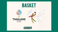 SEA Games 2025, cabang bola basket. (Bola.com/Wiwig Prayugi)