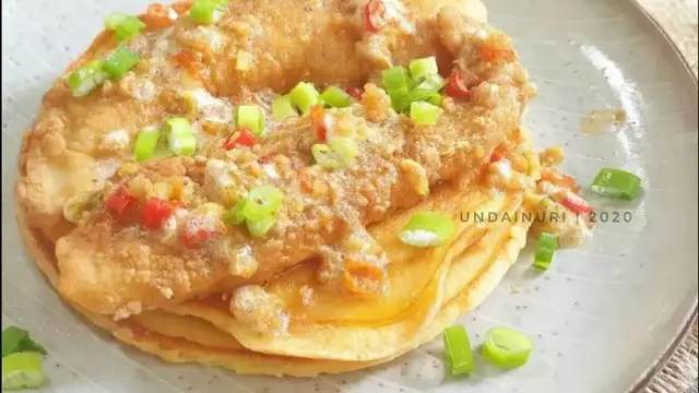 Pancake Telur Asin