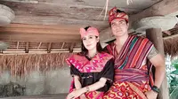 Adjie Pangestu dan Novita Petria liburan ke Lombok [foto: www.instagram.com/adjiepangestu]