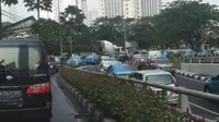 Hujan Guyur Jakarta, Ini Titik Kemacetan dan Banjir