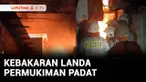 Di tengah asyik terlelap, warga kawasan Senen, Jakarta Pusat, digegerkan oleh kebakaran yang melanda tempat tinggal mereka Senin dini hari.