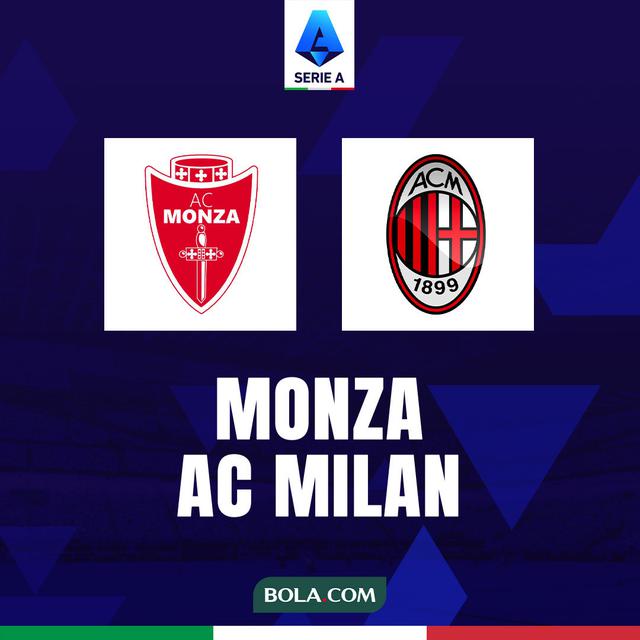 Liga Italia - Monza Vs AC Milan
