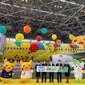 Pesawat Skymark Airlines mengusung tema Pikachu di badan pesawat. (dok. Instagram @skymark_jpn/https://www.instagram.com/p/CQXiJ6TDMk2/Dinny Mutiah)
