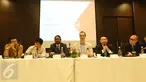 PropertyGuru Indonesia Property Awards, ajang penghargaan yang diberikan kepada pelaku industri properti terbaik di Tanah Air, mengumumkan pembukaan resmi nominasi untuk tahun ketiga, di Hotel Fairmont, Jakarta, Rabu (15/3). (Liputan6.com/Helmi Afandi)
