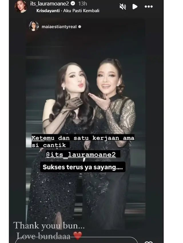 6 Potret Pertemuan Laura Moane dan Maia Estianty Usai Rumor Al Ghazali CLBK