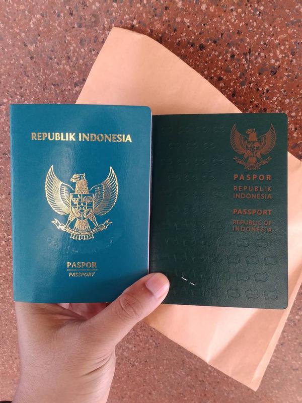 Paspor Indonesia. (Instagram/panduwil)