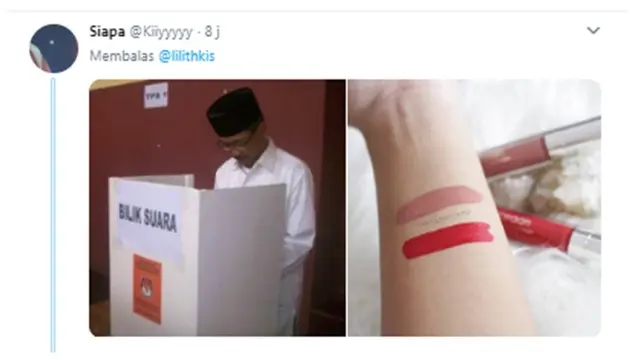 Cuitan kocak (Sumber: Twitter/@Kiiyyyyy )