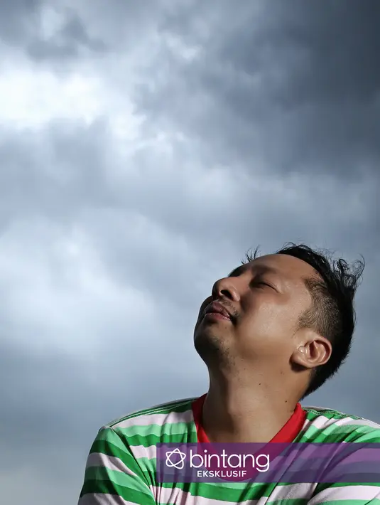 Banyak alasan yang membuat Ringgo Agus Rahman ragu untuk ikut terlibat dalam film garapan sutradara Salman Aristo itu. (Bambang E. Ros/Bintang.com)