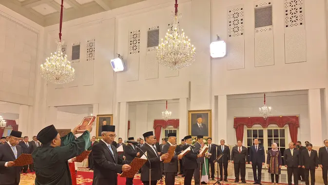Serah Terima Jabatan Pimpinan dan Dewan Pengawas KPK