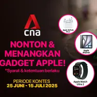 In Search of Heat Tayang di CNA dapatkan hadiah Apple setiap minggunya.