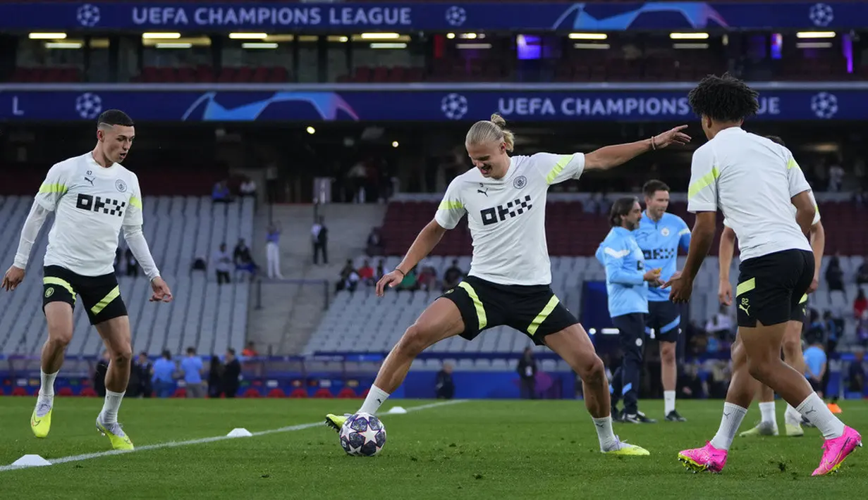 <p>Menariknya, kedua klub tersebut belum pernah bertemu sebelumnya dalam sebuah laga kompetitif. (AP Photo/Manu Fernandez)</p>