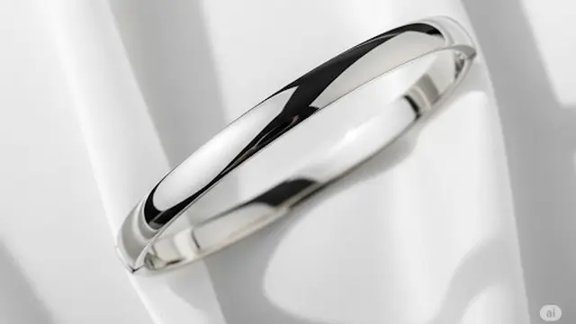 Model Gelang Terbaru Emas Putih 750
