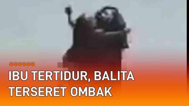 Insiden berikut ini bisa jadi pelajaran bagi orang tua para balita dan masyarakat. Seorang balita ditemukan meninggal di pinggir pantai di Dompu, Bima, NTB. Sang ibu histeris dan langsung mengangkat balita yang mengapung tersebut.