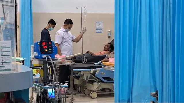 Korban luka- luka dilarikan ke rumah sakit untuk mendapatkan perawatan medis. (Dok. Istimewa).