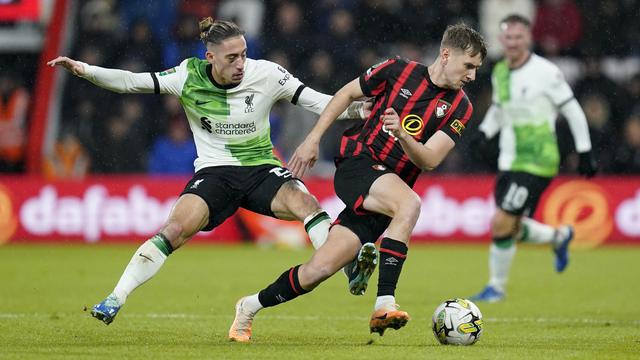Carabao Cup Bournemouth vs Liverpool