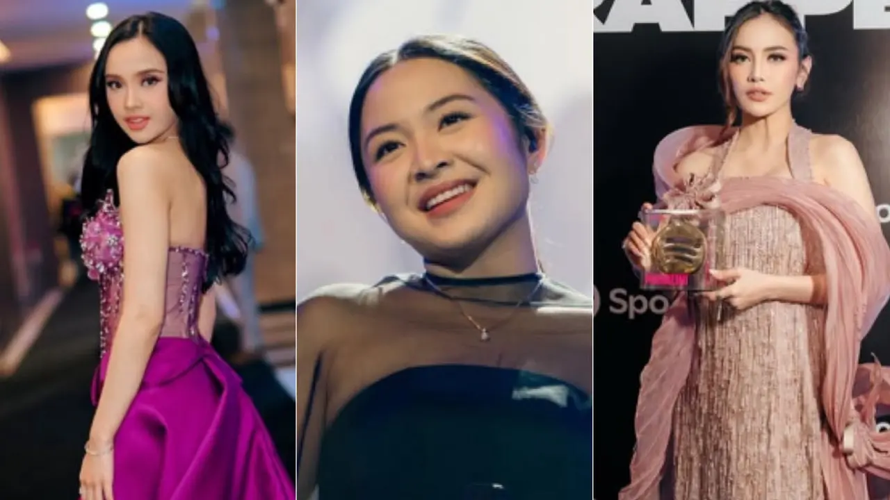Tampilan Menawan Para Musisi Wanita Hadiri Acara Spotify