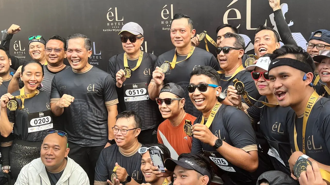 Menteri AHY Ramaikan eL Run 2024 Bersama 750 Peserta di Band