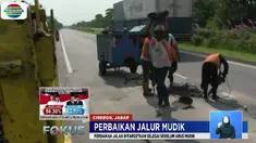 Ditargetkan perbaikan jalur mudik ini akan selesai saat arus mudik lebaran yakni H-10.