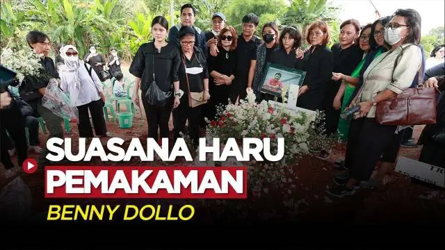 Berita Video, Suasana Pemakaman Benny Dollo di TPU Pondok Benda pada Sabtu (4/2/2023)