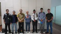 Tiga korban pelanggaran HAM berat di masa lalu, tiba di Bandara Internasional Soekarno Hatta (Soetta), Minggu malam, 25 Juni 2023. ( Foto: Dokumentasi Kantor Imigrasi Kelas I Khusus TPI Soekarno-Hatta)