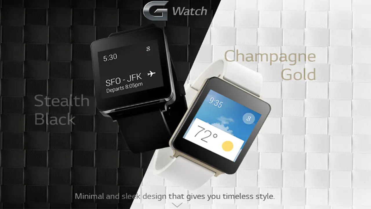 LG G Watch Akan Tersedia Dalam Balutan 'Emas'