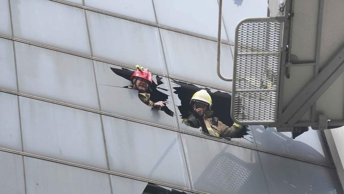 Pramono Sentil Lemahnya Keamanan Gedung Terra Drone: Lantai 6 Tak Ada Alat Pemadam dan Jalur Evakuasi