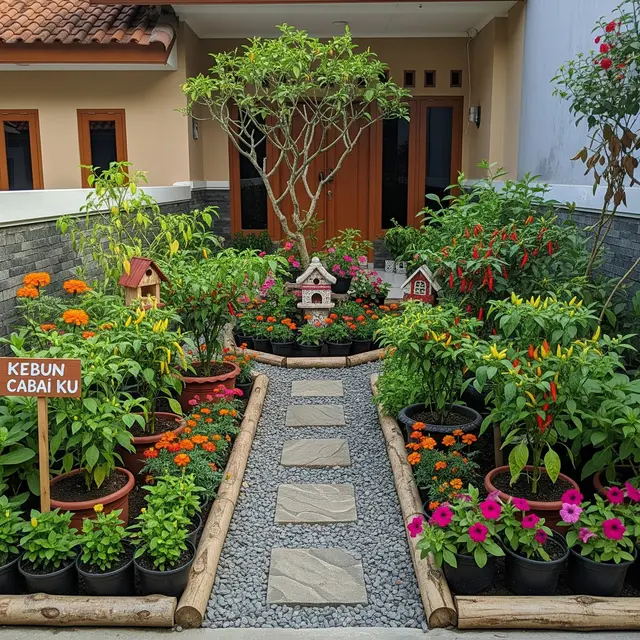 9 Ide Kebun Cabai Estetik dan Rapi
