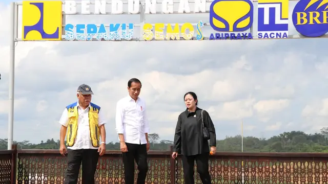 pembangunan Bendungan Sepaku Semoi di Kabupaten Penajam Paser Utara, Kalimantan Timur