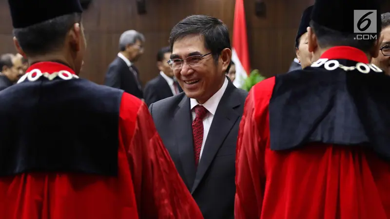 Jusuf Kalla hingga Fadli Zon Hadiri Pengucapan Sumpah Ketua MK