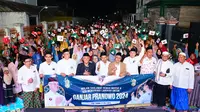 Dewan Perwakilan Wilayah atau DPW Sahabat Ganjar Jawa Timur menggelar acara Malam Sholawat Penuh Makna dan Doa Mengiring Langkah Untuk Ganjar Pranowo Presiden 2024. (Ist)