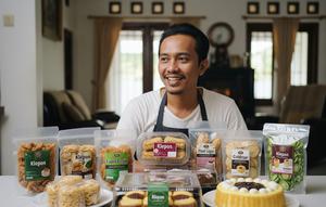 Ide Usaha di Depan Rumah untuk Bapak-bapak Tanpa Modal yakni Kue Rumahan/ AI