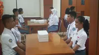 Begini Makan Malam Pertama Calon Paskibraka 2017 di Desa Bahagia