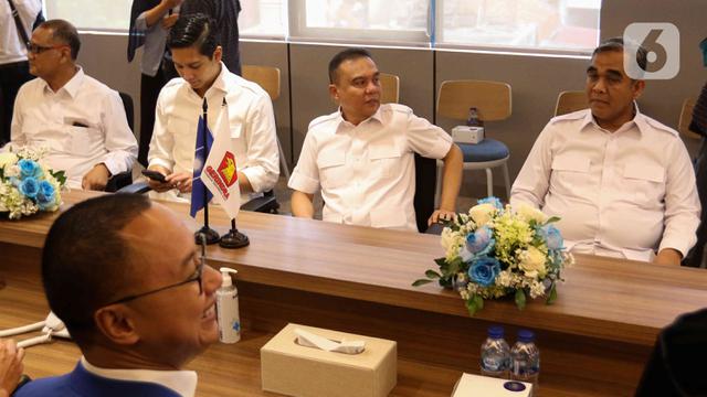 Partai Gerindra Sambangi Markas PAN