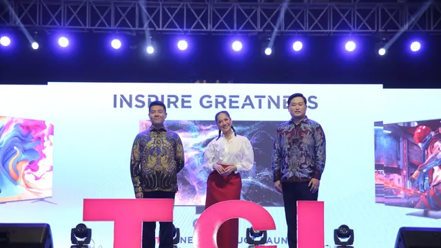 Bunga Citra Lestari alias BCL saat menghadiri peluncuran Product Ambassador TCL TV, terbaru seri C 645, C745, dan C845