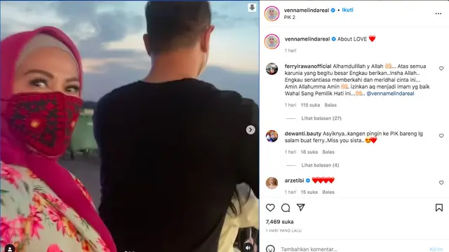 Makin Lengket dengan Venna Melinda, Ferry Irawan: Izinkan Aku Menjadi Imam yang Baik