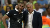 Deschamps Tak Akan Perlakukan Benzema seperti di Madrid