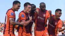 Pemain Borneo FC selebrasi saat pertandingan menjamu Persijap Jepara di BRI Super League 2025/26 di Stadion Segiri, Samarinda, Minggu (24-8-2025). (Dok.&nbsp;borneofc.id)