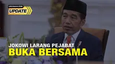 Presiden Jokowi melarang seluruh pejabat dan pegawai pemerintah menggelar acara buka bersama. Melalui larangan yang tertuang dalam Surat Nomor 38/Seskab/DKK/03/2023 ini, larangan tersebut diarahkan karena Indonesia masih dalam masa transisi covid-19 ...