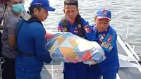 Kapal KM Dewi Noor 1 tenggelam di Kepulauan Seribu pada Sabtu, (19/8/2023).