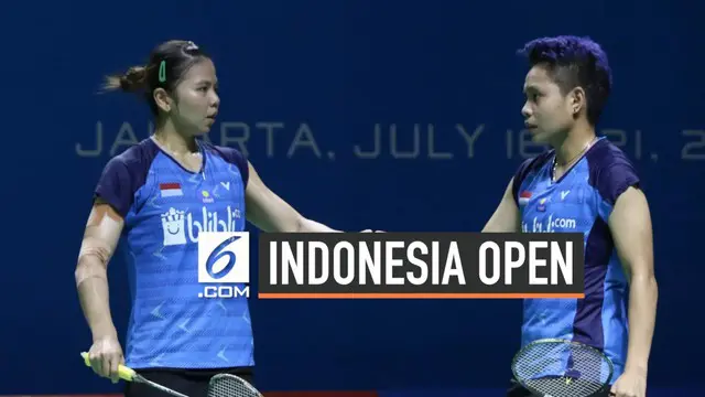 Greysia Polli dan Apriyani Rahayu harus tersingkir dari Indonesia Open 2019 setelah dikalahkan ganda putri asal Korea Selatan 2-1.