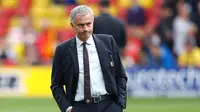 Manajer Manchester United asal Portugal, Jose Mourinho. (AFP/Adrian Dennis)