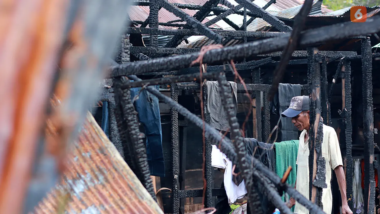 Kebakaran rumah di Kota Banjarmasin Kalimantan Selatan Kalsel