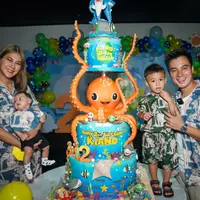 Pesta ulang tahun ke-2 Kiano putra Baim Wong di Ancol (Foto: Instagram/@baimwong)